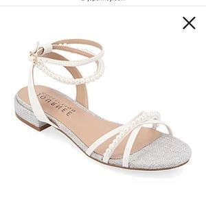 Journee Collection Womens Tulsi Ankle Strap Flat Sandals